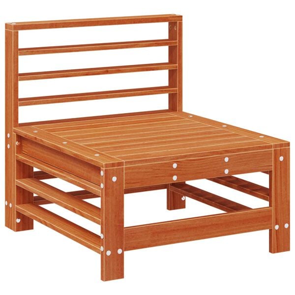 vidaXL Puutarhan Keskiosoita Massiivim&auml;nty Vahans&auml;vyinen Ruskea