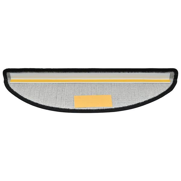 vidaXL Porrasmatot 20 kpl 65x24x4 cm tummanharmaa puolipy&ouml;re&auml; suuri