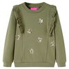 Lasten collegepaita khaki 116