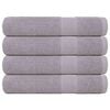 vidaXL Saunapyyhkeet FROGN 4 kpl Harmaa 80x200 cm 360 gsm