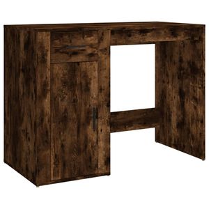 vidaXL Ty&ouml;p&ouml;yt&auml; savutammi 100x49x75 cm tekninen puu