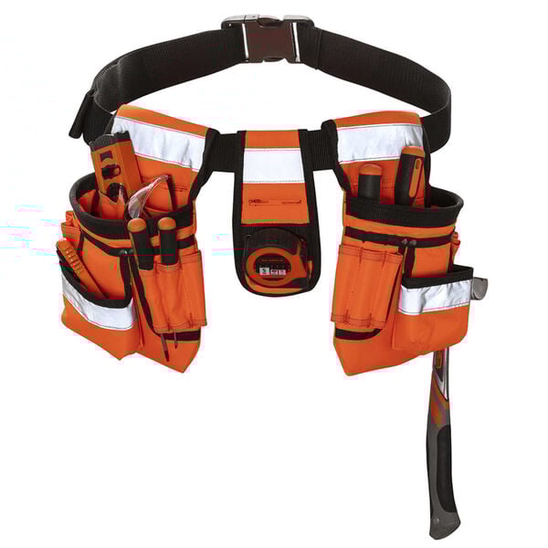 425007 Toolpack High-Visibility Tool Belt "Sash" Orange and Black