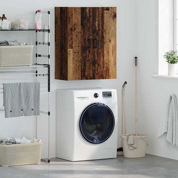 vidaXL Sein&auml;kaappi Vanha puu 69,5 x 34 x 90 cm Tekninen puu