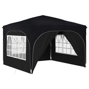 vidaXL Pop-up Juhlateltta 290 x 290 x 245 cm Antrasiitti