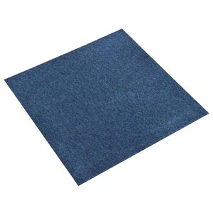 vidaXL Matto 20 pcs Tumma Sininen 50 x 50 cm 100% polypropeeni