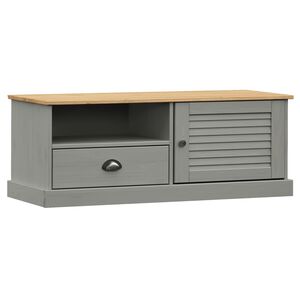 vidaXL TV-taso VIGO harmaa 106x40x40 cm t&auml;ysi m&auml;nty