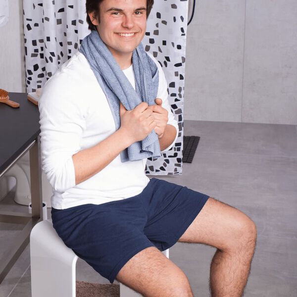 RIDDER Kylpyhuoneen jakkara Trendy valkoinen