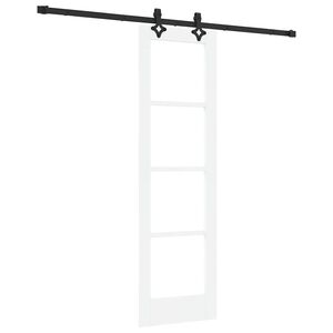 vidaXL Liukuovi ORKDAL 61 x 198,5 cm T&auml;ysi m&auml;nty ja lasi