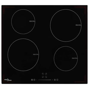 vidaXL Induktioliesi 4 poltinta kosketushallinta lasi 7 000 W