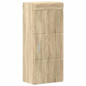 vidaXL Kylpyhuoneen sein&auml;kaappi TULUM Sonoman tammi 37 x 24,5 x 86 cm