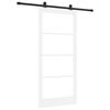 vidaXL Liukuovi ORKDAL 93 x 202 cm T&auml;ysi m&auml;nty ja lasi