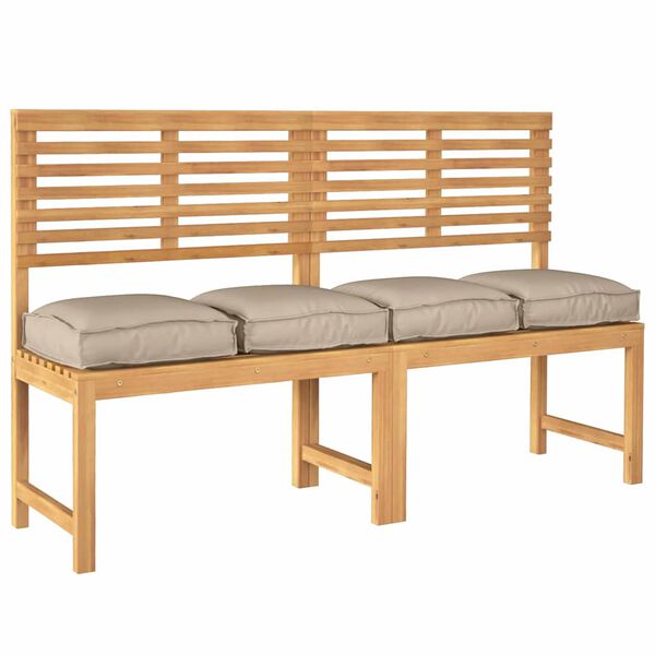 vidaXL Tyyny 4 pcs Harmaanruskea 40 x 40 x 8 cm Oxford-kangas