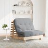 vidaXL Futon vuodesohva patjalla 100x206x11 cm t&auml;ysi m&auml;nty