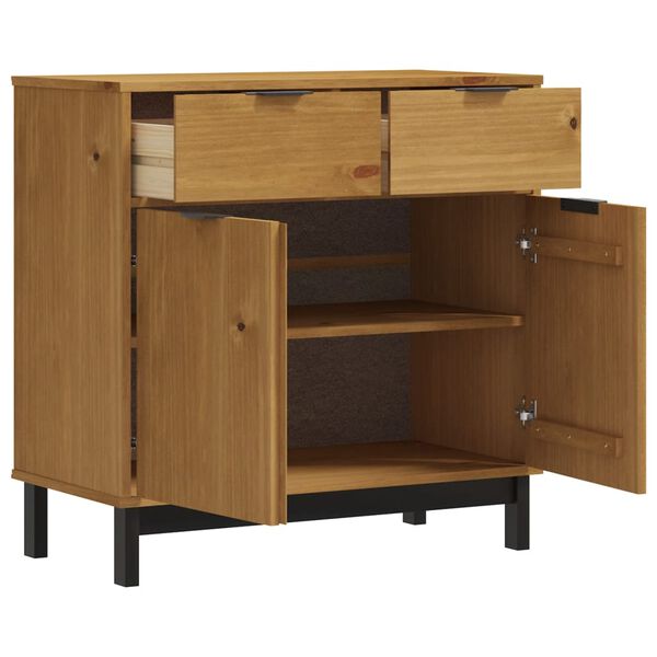 vidaXL Senkki FLAM 80x40x80 cm t&auml;ysi m&auml;nty