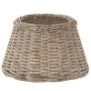 vidaXL Lampunvarjostin ruskea &Oslash;50x30 cm paju