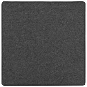 vidaXL Mattohallinta Tumma harmaa 100 x 100 cm 100% polypropeeni
