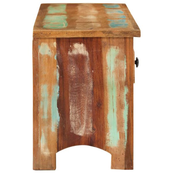 vidaXL TV-taso 110x30x40 cm kierr&auml;tetty t&auml;yspuu