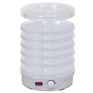 vidaXL Ruokakuivuri 6 tarjottimella py&ouml;re&auml; 250 W