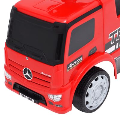 vidaXL Potkuauto Mercedes-Benz kuorma-auto punainen