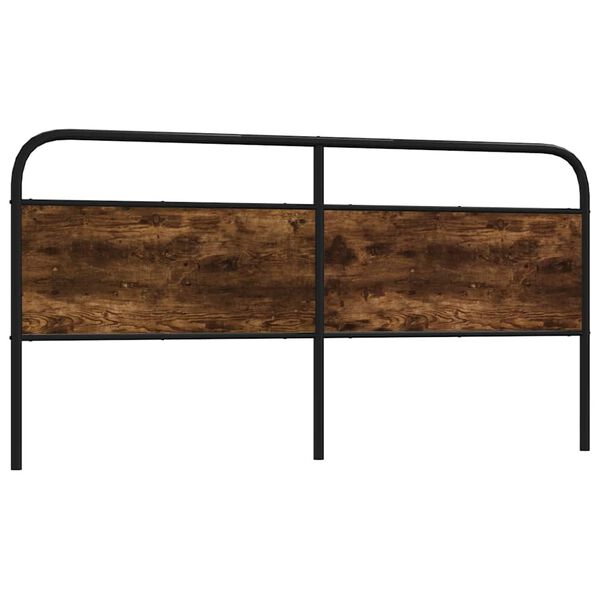 vidaXL S&auml;ngynp&auml;&auml;ty savutammi 180 cm ter&auml;s ja tekninen puu