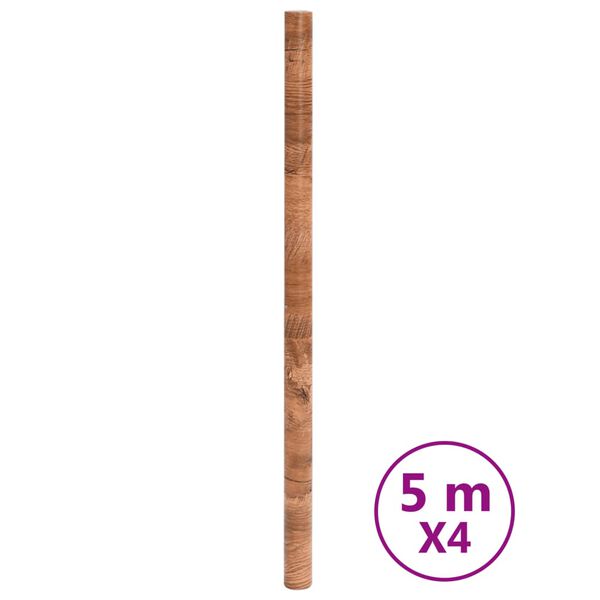 vidaXL Itsekiinnittyv&auml;t kalustetarrat puutyyli 90x500 cm PVC