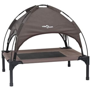 vidaXL Koiran Peti Ruskea 62 x 48 x 61 cm Ter&auml;s