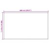 vidaXL Telttamatto 300x600 cm beige
