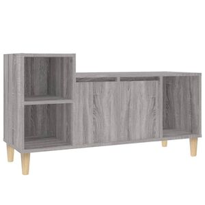 vidaXL TV-taso harmaa Sonoma 100x35x55 cm tekninen puu