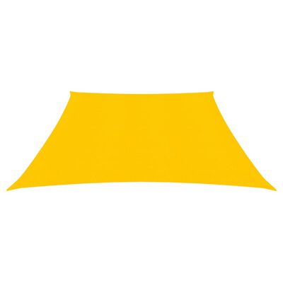 vidaXL Aurinkopurje 160 g/m² keltainen 3/4x3 m HDPE