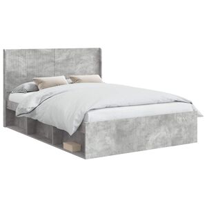 vidaXL S&auml;ngynrunko s&auml;ilytyksell&auml; ja p&auml;&auml;n&auml;yt&ouml;ll&auml; 3 pcs Tekninen puu