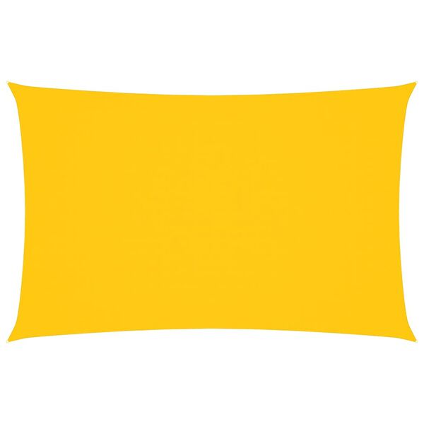 vidaXL Aurinkopurje Oxford-kangas suorakaide 2,5x5 m keltainen