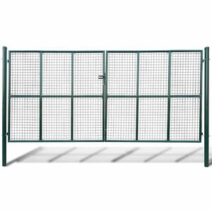 vidaXL Verkkoportti puutarhaan 400x200 cm