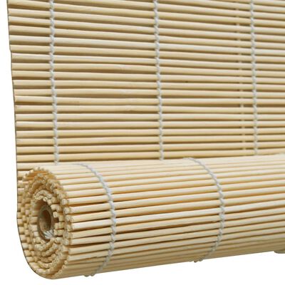 vidaXL Rullaverho bambu 150x160 cm luonnollinen