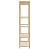 vidaXL Vaateteline hyllyillä 110x40x175 cm Bambu