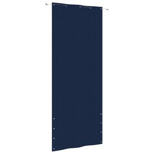 vidaXL Parvekkeen suoja sininen 100x240 cm Oxford kangas