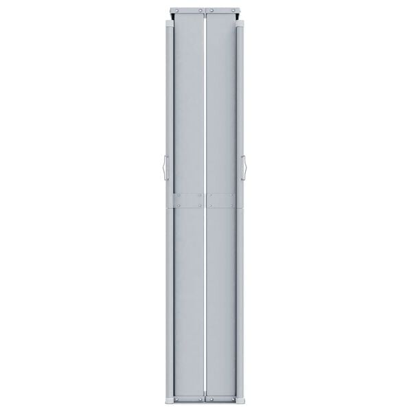 vidaXL Sis&auml;&auml;nvedett&auml;v&auml; sivumarkiisi punainen 180x1000 cm