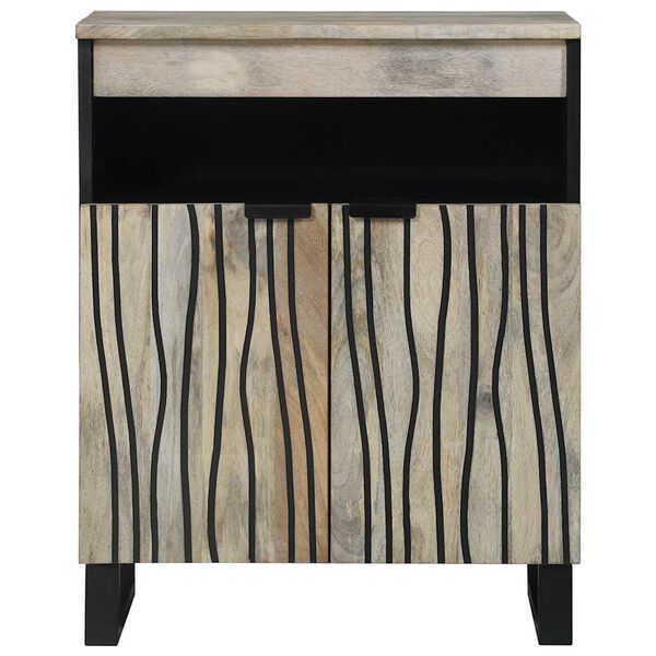 vidaXL Media-s&auml;ilytyskaapit ja hyllyt Valkoinen ja musta