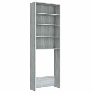 vidaXL Pesukonekaappi harmaa Sonoma 64x24x190 cm