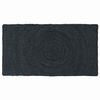 vidaXL Alue matot Tummanharmaa 60 x 110 cm Juutti