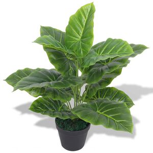 vidaXL Tekokasvi ruukulla taaro 45 cm vihre&auml;