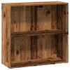 vidaXL Kirjahylly vanha puu 80x30x77 cm tekninen puu