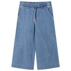 vidaXL Lasten housut denim sininen 92