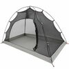 vidaXL Teltta katolla Harmaa ja musta 236 x 108 x 120 cm