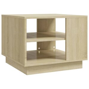 vidaXL Sohvap&ouml;yt&auml; Sonoma-tammi 55x55x43 cm tekninen puu