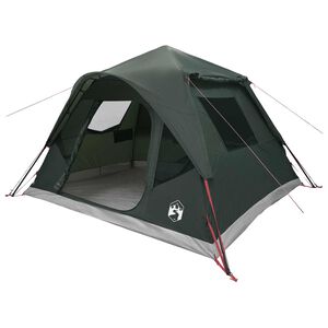 vidaXL Hetkiteltan Armivihre&auml; 305 x 275 x 190 cm Polyesteri ja ter&auml;s