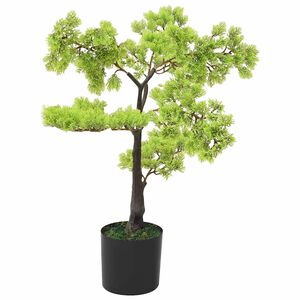 vidaXL Tekokasvi bonsaipuu sypressi ruukulla 60 cm vihre&auml;