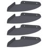 vidaXL Kelluva hylly hyllyll&auml; 4 pcs Antrasiitti 18 x 18 x 2 cm