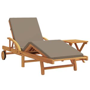 vidaXL Aurinkotuoli 2 kpl Tihe&auml; akasiapuu Harmaanruskea