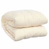 vidaXL Painopeitto vaalea kerma 200x200 cm 13 kg kangas