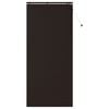 vidaXL Venezia-verho Tumma ruskea 120 x 250 cm 35 mm